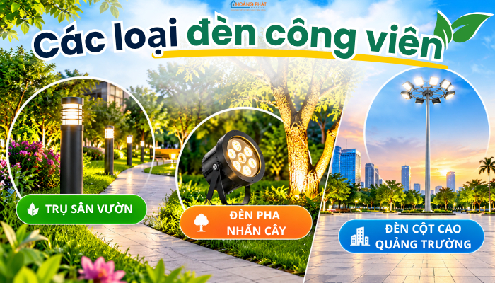 Đèn LED Chiếu Sáng Công Viên Và Đường Dạo Bộ: Giải Pháp Toàn Diện