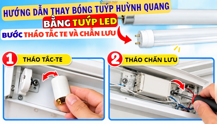 So Sánh Đèn LED Và Đèn Huỳnh Quang: Có Nên Thay Toàn Bộ?