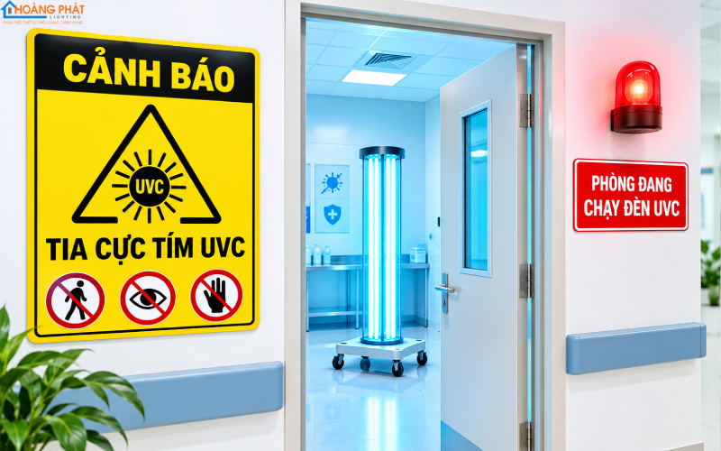 Đèn UVC Khử Khuẩn: Nguyên Lý, Ứng Dụng Và Cảnh Báo An Toàn