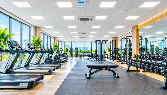 Chiếu Sáng Phòng Gym, Phòng Yoga Đúng Chuẩn: Đủ Sáng, Chống Chói, Tạo Năng Lượng