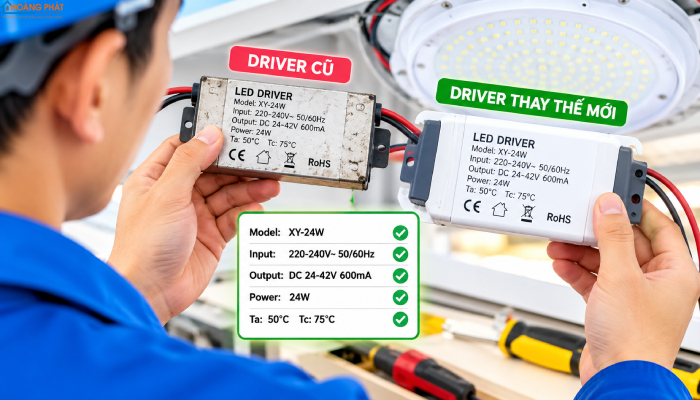Đèn LED Hỏng Nên Sửa Hay Thay Mới? Cách Quyết Định Đúng