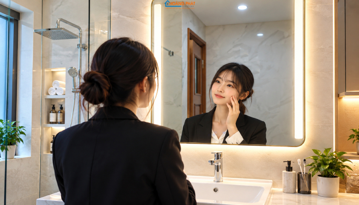 Đèn Gương Nhà Tắm Chống Nước: Tiêu Chuẩn IP & Cách Bố Trí
