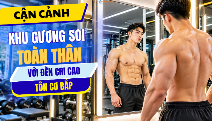 Chiếu Sáng Phòng Gym, Phòng Yoga Đúng Chuẩn: Đủ Sáng, Chống Chói, Tạo Năng Lượng