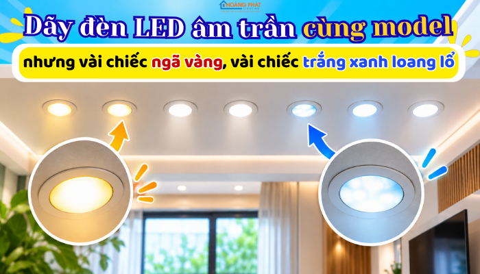 Vì Sao Đèn LED Cùng Loại Lại Sáng Khác Màu? Hiểu Về Lỗi Binning Chip