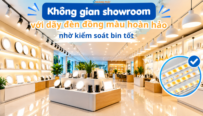 Vì Sao Đèn LED Cùng Loại Lại Sáng Khác Màu? Hiểu Về Lỗi Binning Chip