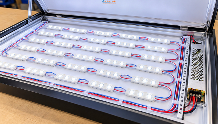 Đèn LED Module Cho Biển Quảng Cáo, Hộp Đèn: Cách Chọn Và Bố Trí