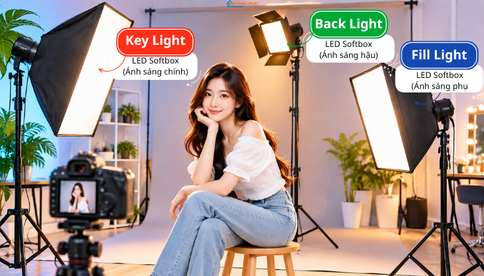 Đèn LED Cho Studio Chụp Ảnh, Quay Video: Chọn CRI, Nhiệt Độ Màu Chuẩn
