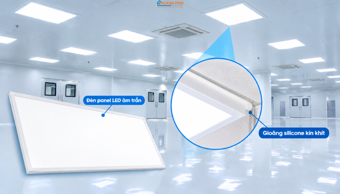Đèn LED Cho Phòng Sạch Cleanroom & Xưởng Điện Tử: Tiêu Chuẩn Kỹ Thuật