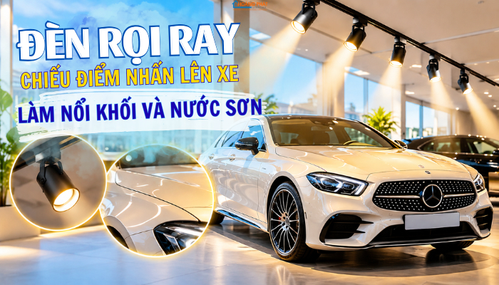 Chiếu Sáng Showroom Ô Tô, Xe Máy: Tôn Sản Phẩm, Hút Khách, Chốt Đơn