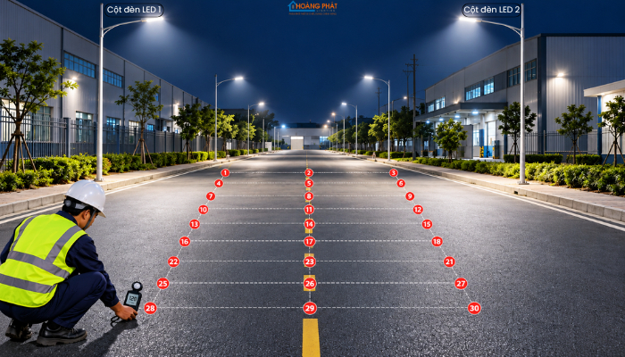 Cách Chọn Đèn Đường LED Theo Chiều Cao Cột Và Khoảng Cách?
