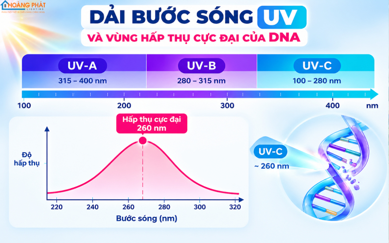 Đèn UVC Khử Khuẩn: Nguyên Lý, Ứng Dụng Và Cảnh Báo An Toàn