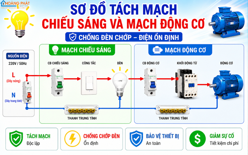 Đèn Downlight Bị Chớp Khi Dùng Chung Quạt Trần, Đèn Khác: Nguyên Nhân Và Cách Xử Lý