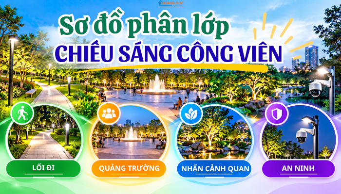 Đèn LED Chiếu Sáng Công Viên Và Đường Dạo Bộ: Giải Pháp Toàn Diện