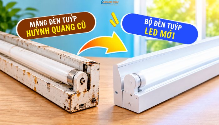 So Sánh Đèn LED Và Đèn Huỳnh Quang: Có Nên Thay Toàn Bộ?