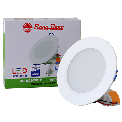 Đèn Led âm trần D AT06L 110/9W Rạng Đông