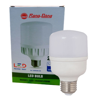 Đèn Led bulb trụ 10W TR60N2 E27 Rạng Đông