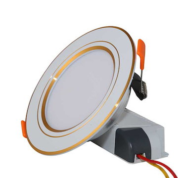 Đèn Led âm trần đổi màu D AT08L ĐM 110/9W Rạng đông