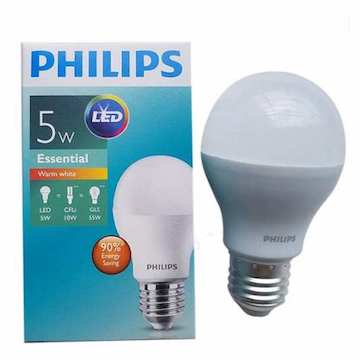 Đèn Led Bulb ESS G4 5W E27 A60 APR Philips