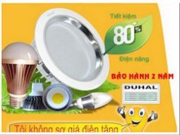 Đại lý phân phối đèn led Duhal