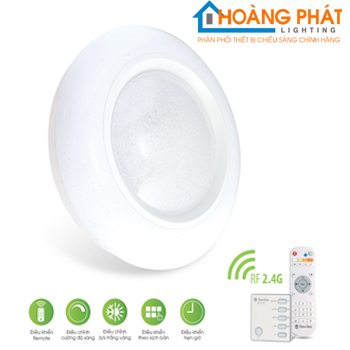 Đèn Led ốp trần D LN20L 500/40W.RF Rạng Đông