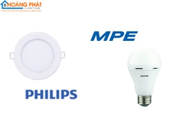 So sánh đèn led Philips và MPE