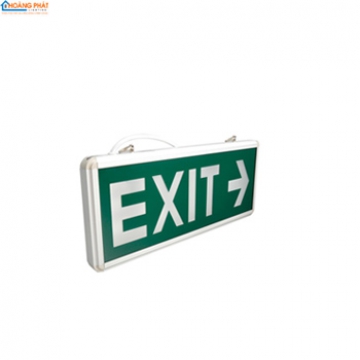 Đèn exit thoát hiểm 2W 6 LED 1 mặt ĐQ EX01 SC05L.R Điện Quang