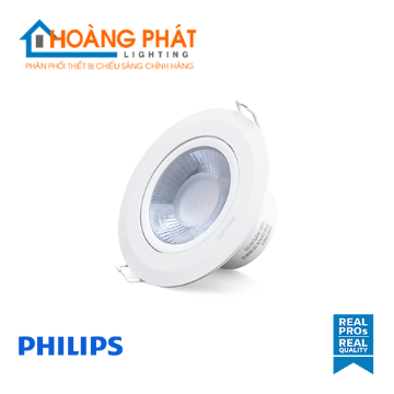 Đèn led âm trần chiếu điểm 3W RS100B LED2 D55 Philips