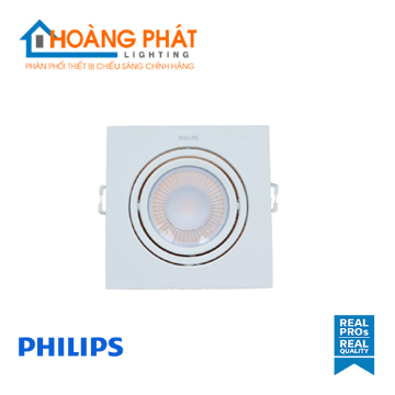 Chóa đèn led âm trần đơn 9W GD100B LED8x1 D90 Philips