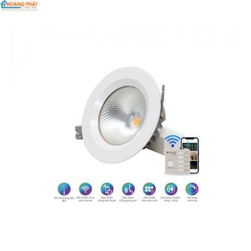 Đèn led âm trần đổi màu AT04.BLE 155/16W Rạng Đông