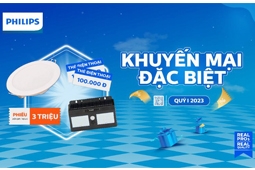Chương trình khuyến mãi đèn Philips Qúy I năm 2023