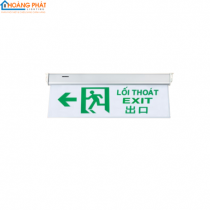 Đèn Exit dạng mica 1 mặt KT 670 mặt 1 tem PCCC Kentom