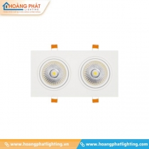 Đèn led âm trần Dimmer 2x10W OLS210L20/D1 Paragon