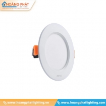 Đèn led âm trần viền trắng đổi màu 9W DLT2-9/3C MPE