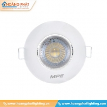 Đèn led âm trần chiếu điểm 3W DLA2R-3T MPE