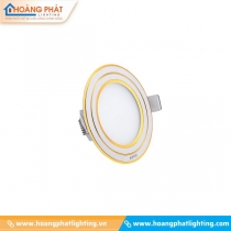 Đèn led âm trần viền vàng 7W RPL-7T/G MPE