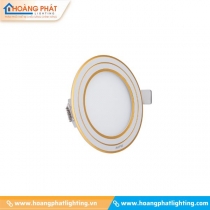 Đèn led âm trần viền vàng 9W RPL-9ST/G MPE