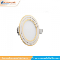 Đèn led âm trần đổi màu viền vàng 9W RPL-9S/3C/G MPE