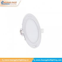 Đèn led âm trần đổi màu viền bạc 9W RPL-9/3C/S MPE