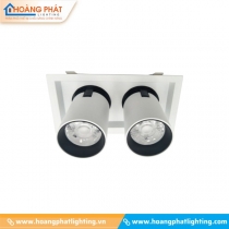 Đèn led âm trần chiếu điểm 2x15W DFC2152 Duhal