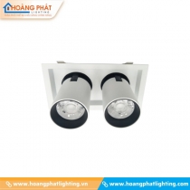 Đèn led âm trần chiếu điểm 2x30W DFC2302 Duhal