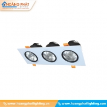 Đèn led âm trần chiếu điểm 3x9W DFC3091 Duhal