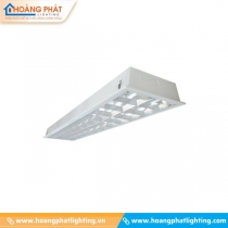 Bộ máng đèn led âm trần T8 2x9W LDA209 Duhal