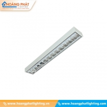 Bộ máng đèn led tán quang lắp nổi 1x18W LDN118 Duhal