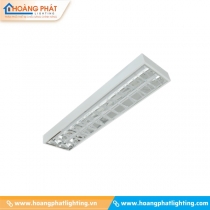 Bộ máng đèn led tán quang lắp nổi 2x18W LDN218 Duhal