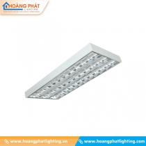 Bộ máng đèn led tán quang lắp nổi 3x18W LDN318 Duhal