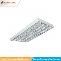 Bộ máng đèn led tán quang lắp nổi 4x18W LDN418 Duhal