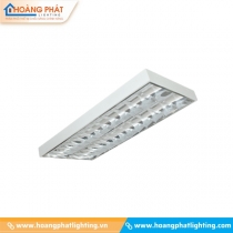 Bộ máng đèn led tán quang lắp nổi 2x18W LDN6218 Duhal