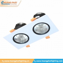 Đèn led âm trần chiếu điểm 2x5W DFC2051 Duhal