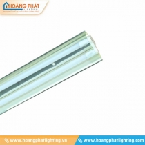 Bộ đèn tuýp led chóa phản quang 2x18W LDH218 1m2 Duhal