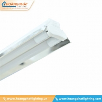 Bộ đèn tuýp led chóa phản quang 2x18W DLJ218 1m2 Duhal